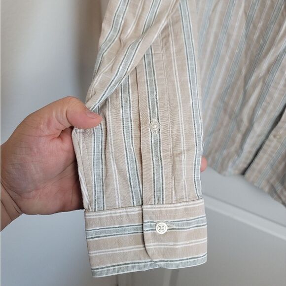 PROPER CLOTH !00% Cotton Button Down - Picture 4 of 11